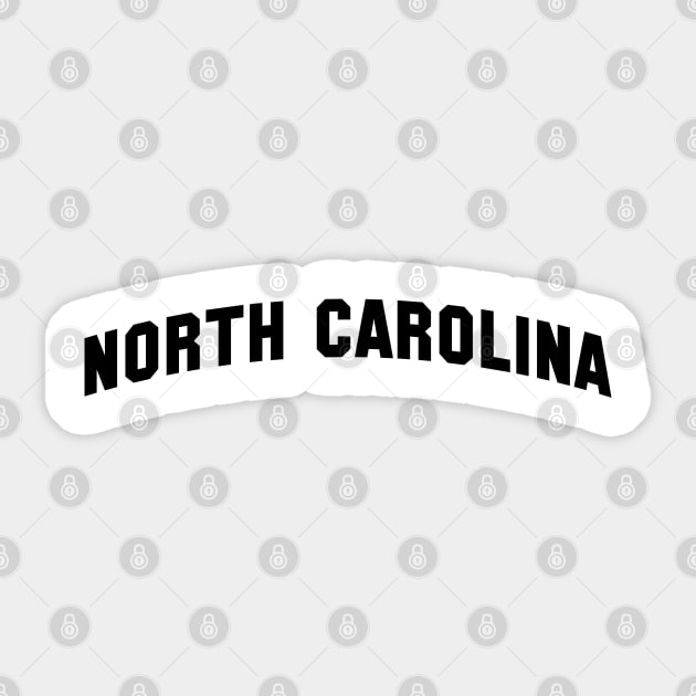 North Carolina Sticker by Texevod